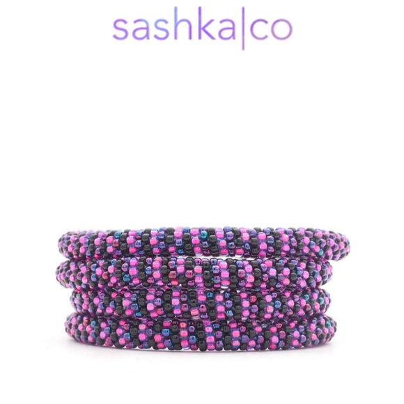 Sashka-Co Glass Bead Bangle - Picture 3 of 7